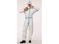 Tyvek® 1422A一次性医用胶条型防护服图1