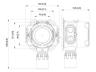 美国盟莆安mpower MP840点型有毒气体探测器图2