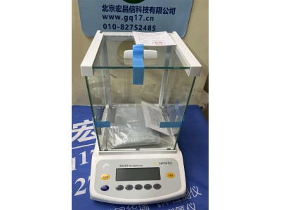 德国赛多利斯Sartorius BSA224S-CW 万分之一电子天平（内校，220g，0.0001g（0.1mg）图1